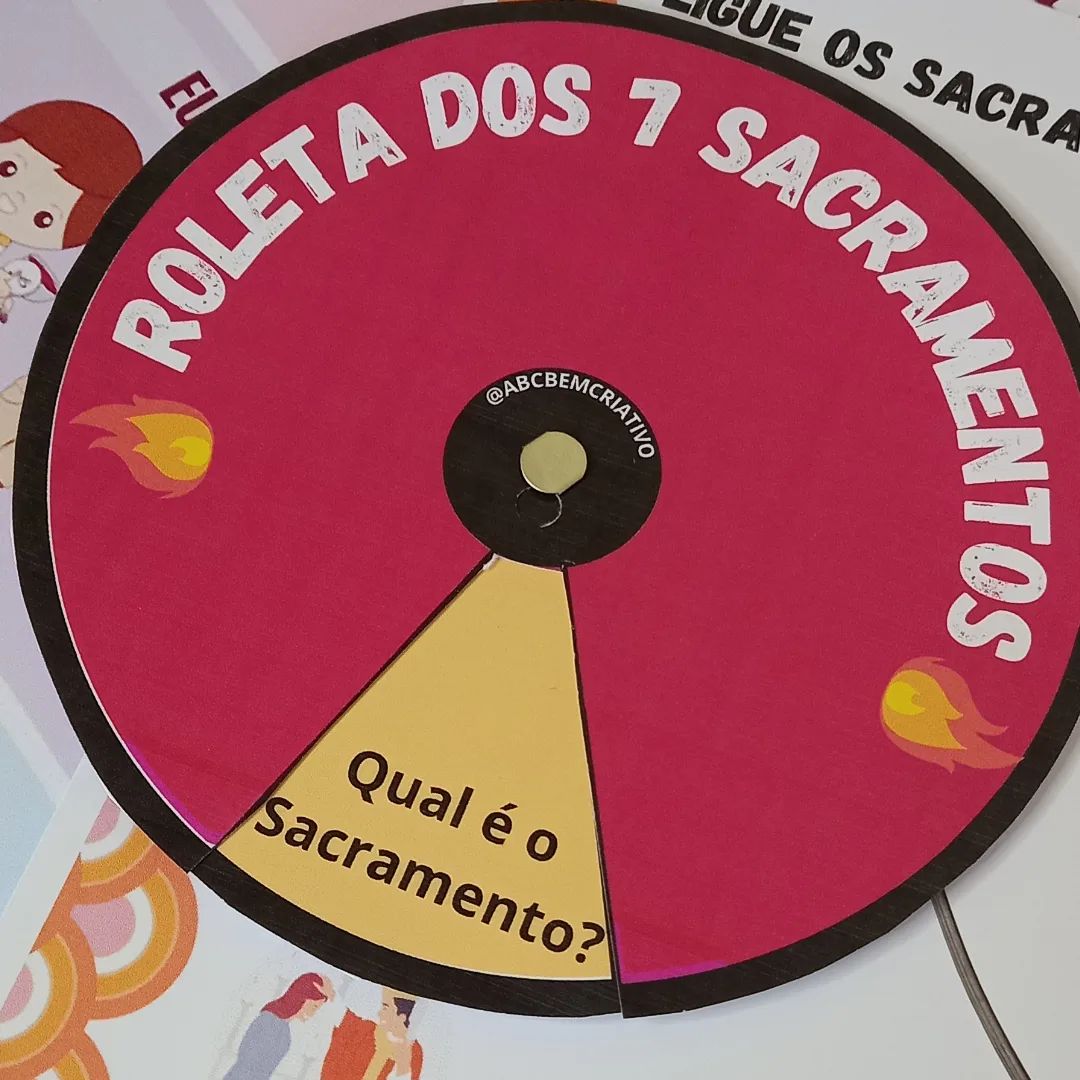 Kit Os 7 Sacramentos da Igreja.