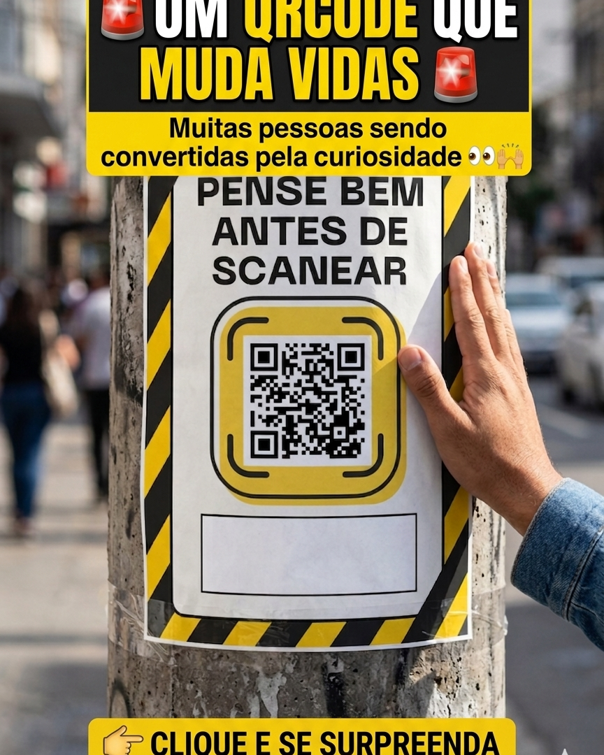QRCODE que muda vidas.