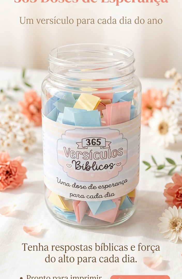 DOSES DE ESPERANÇA - 365 versículos bíblicos
