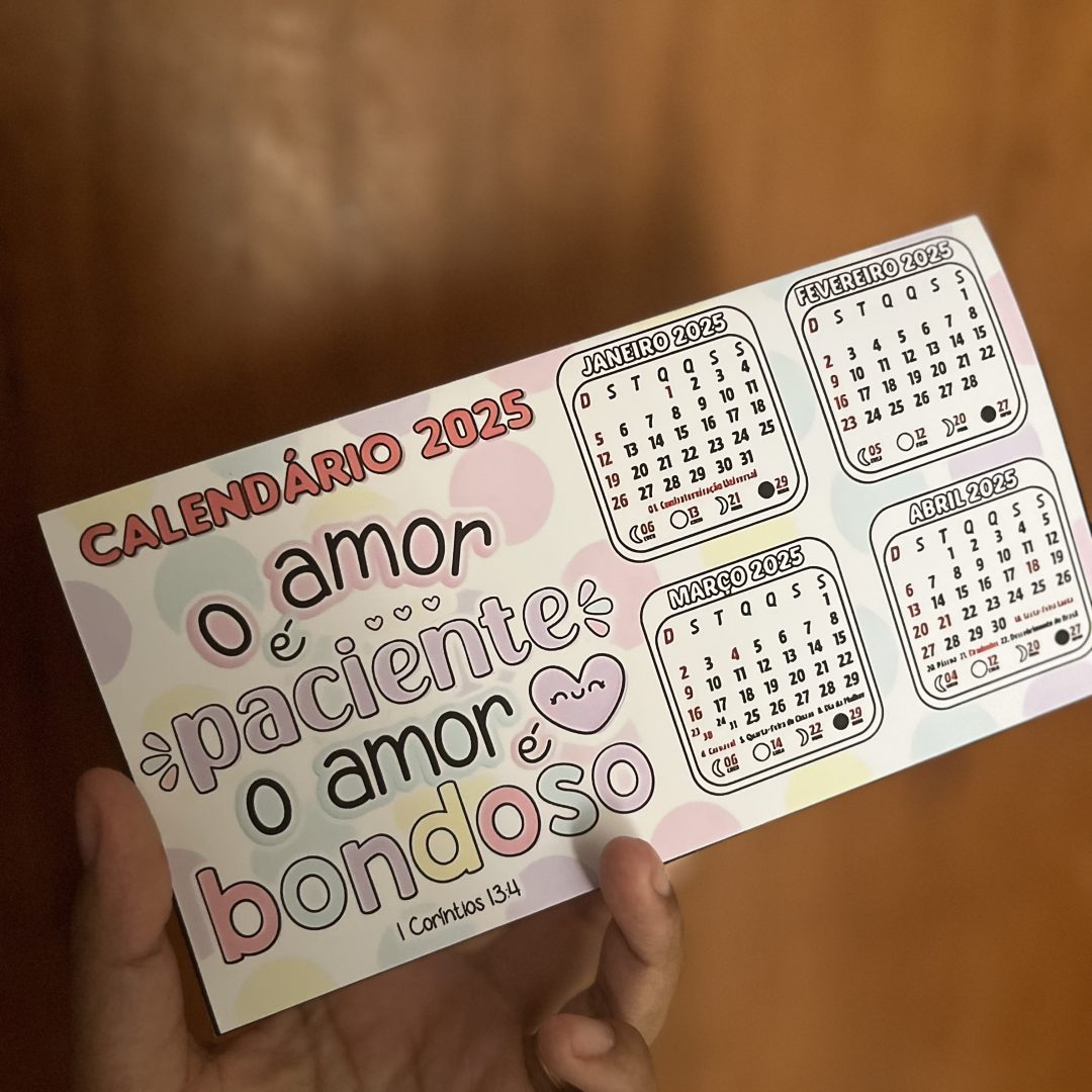 Calendário de Mesa