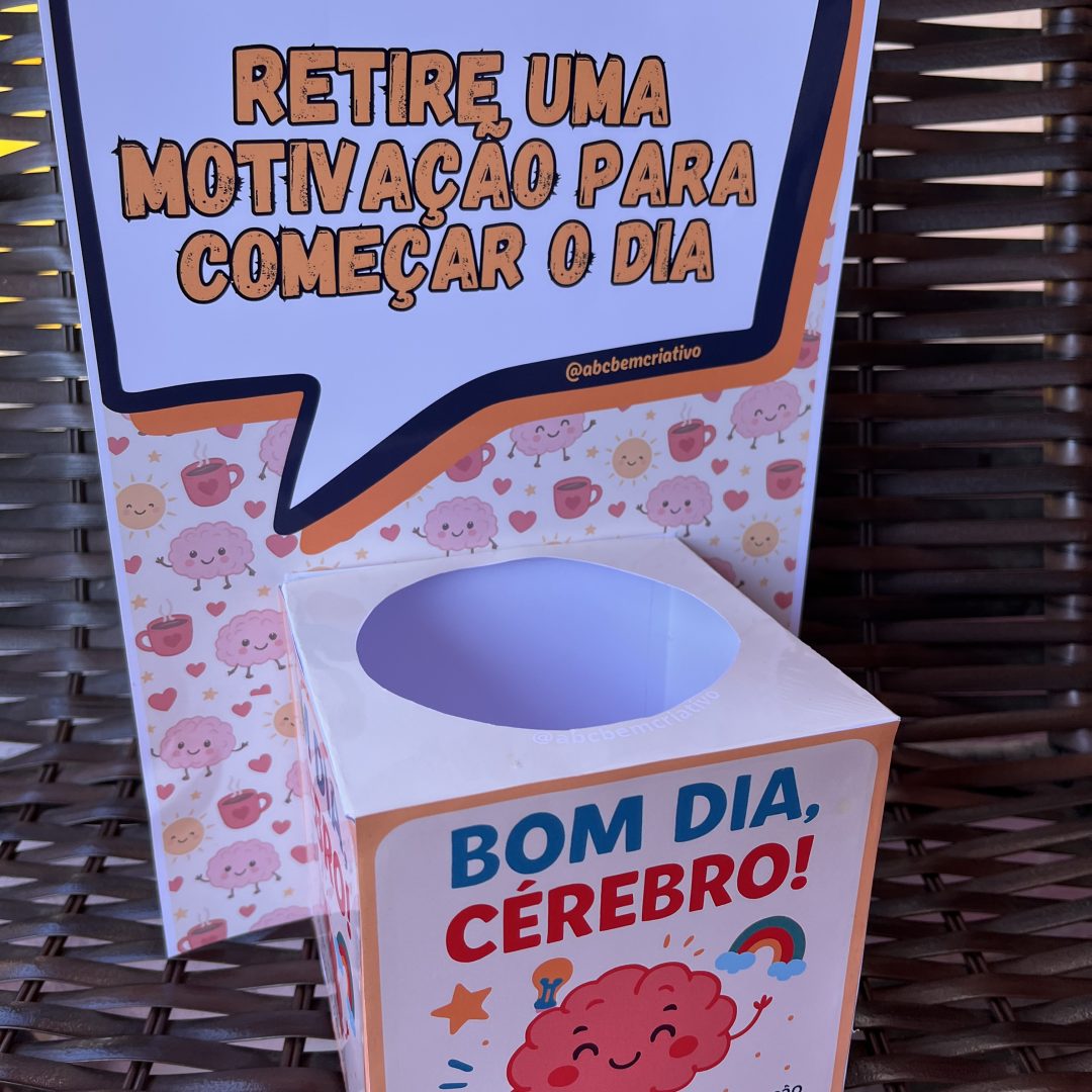 Bom Dia, Cérebro - Mensagens motivacionais para alunos.