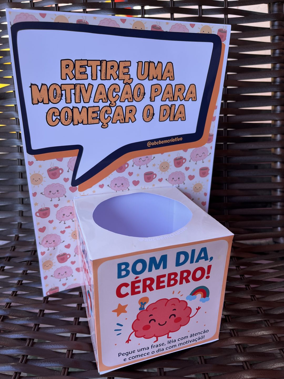 Bom Dia, Cérebro - Mensagens motivacionais para alunos.