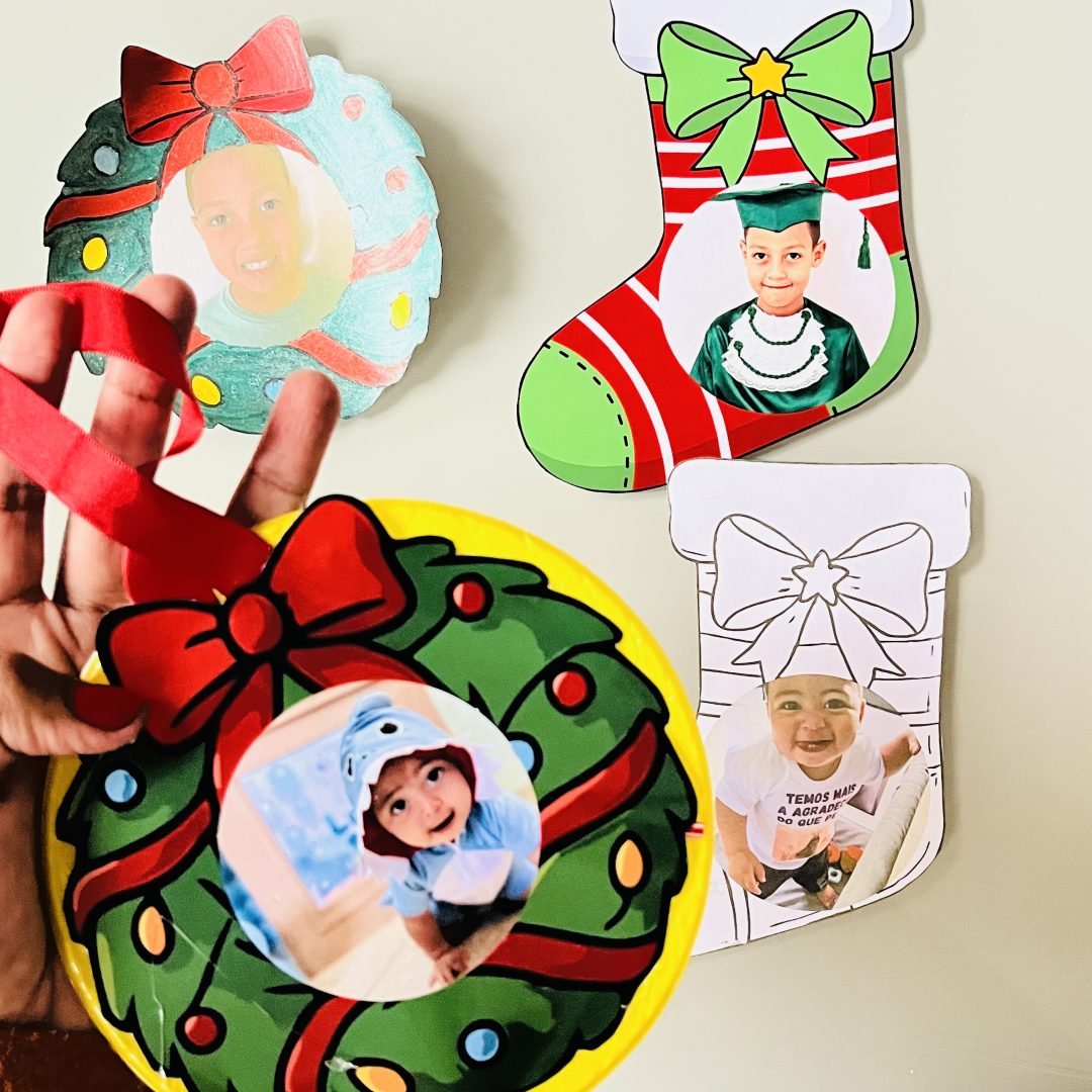 KIT GUIRLANDA E MEIA DE NATAL