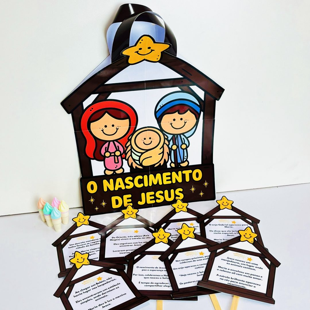 HISTÓRIA NA SACOLA: O NASCIMENTO DE JESUS