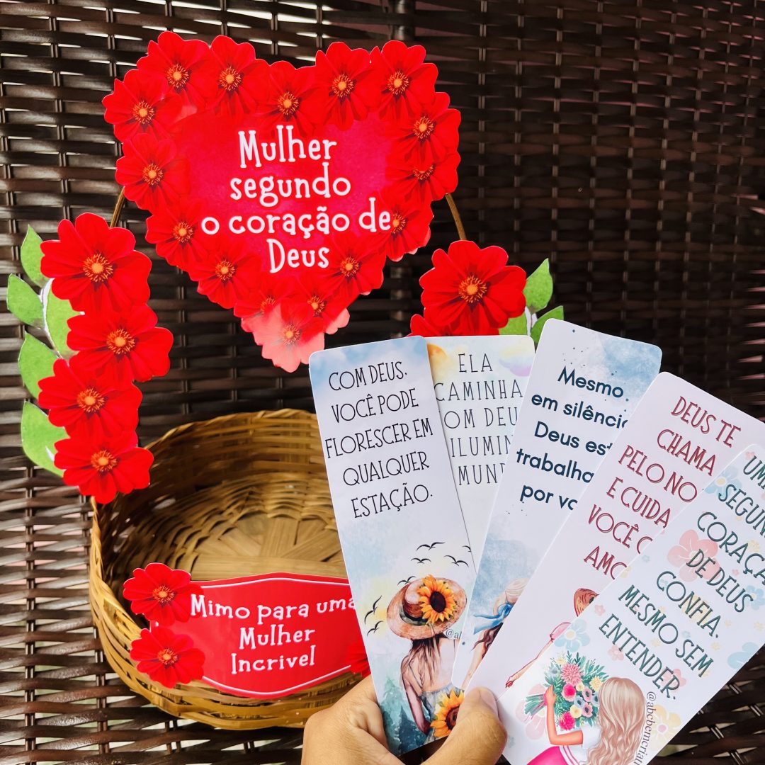 Cesta “Mulher segundo o coração de Deus”