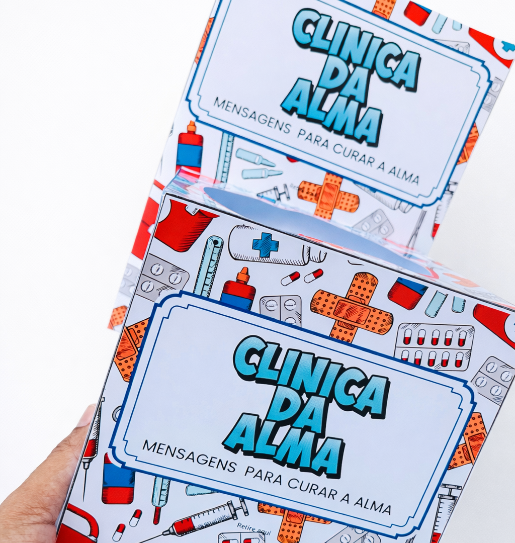 CLÍNICA DA ALMA -Caixa com 75 mensagens