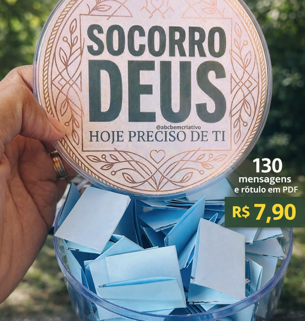SOCORRO DEUS - Hoje eu preciso de Ti